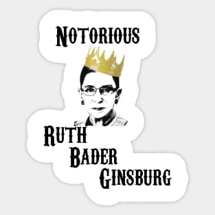 Notorious Ruth Bader Ginsburg Sticker